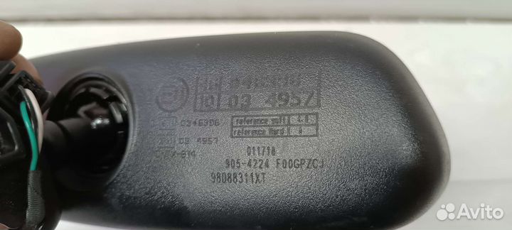 Зеркало заднего вида Peugeot Traveller