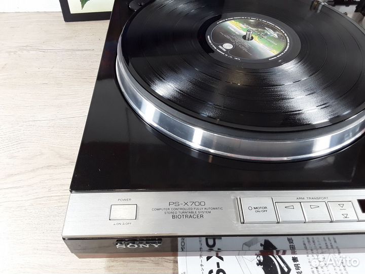 Проигрыватель винила Sony PS-X700. Made in Japan