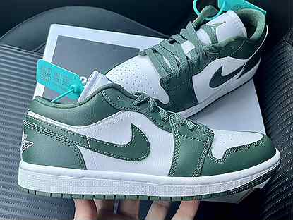 Кроссовки Nike Air Jordan 1 Low "Galactic Jade"