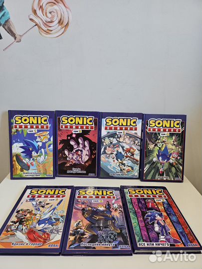 Соник комиксы.Sonic
