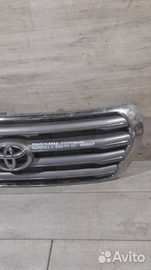 Решетка радиатора Toyota Land Cruiser 200 С 2007