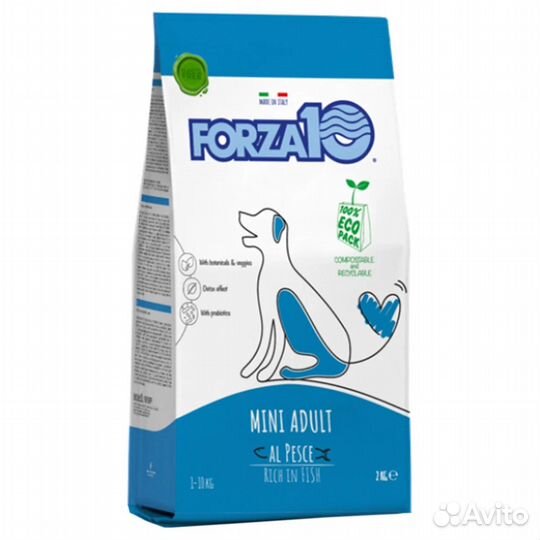 Корм д/собак Forza10 Maintenance Mini Pesce, рыба