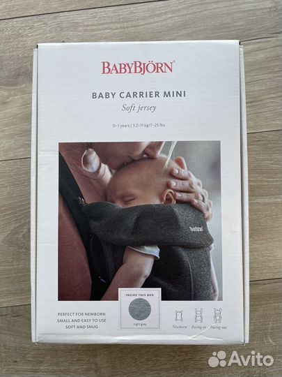 Рюкзак кенгуру babybjorn mini