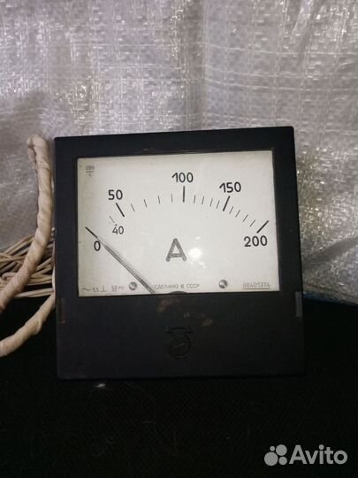 Советский амперметр Э365-1