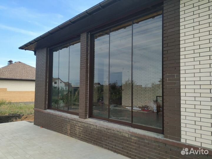 Остекление беседок террас веранд