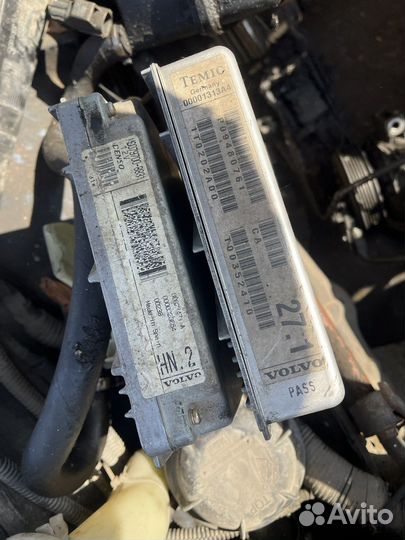 Блок управления двигателем Эбу Volvo S80 2.4