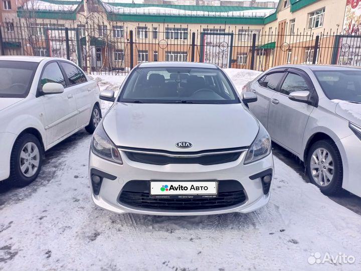 Kia Rio 1.6 МТ, 2018, 56 000 км