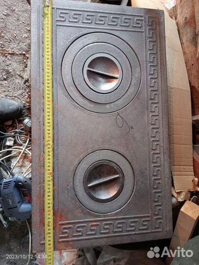 Плита чугунная на печь