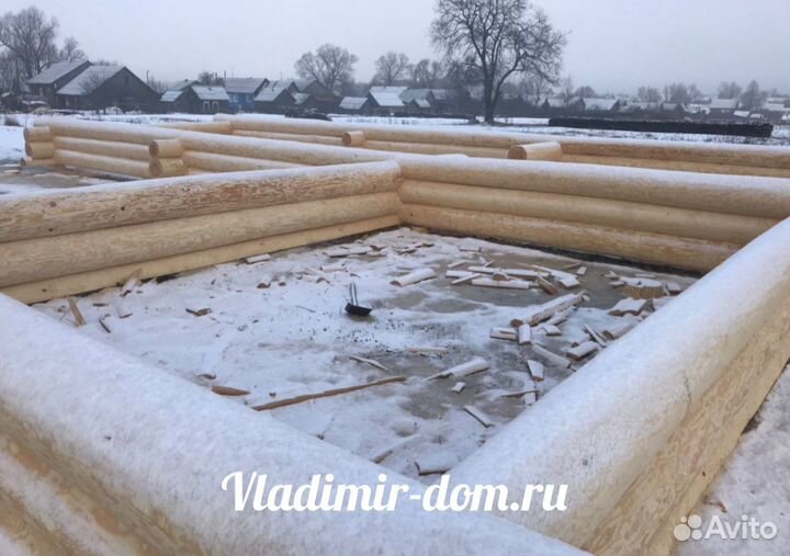 Срубы. Дома из бревна на заказ