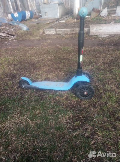 Самокат детский трехколесный бу