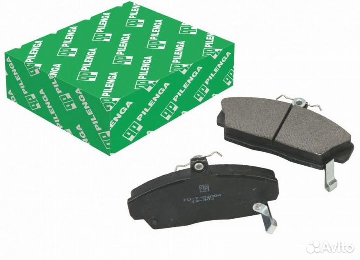 Колодки тормозные дисковые перед