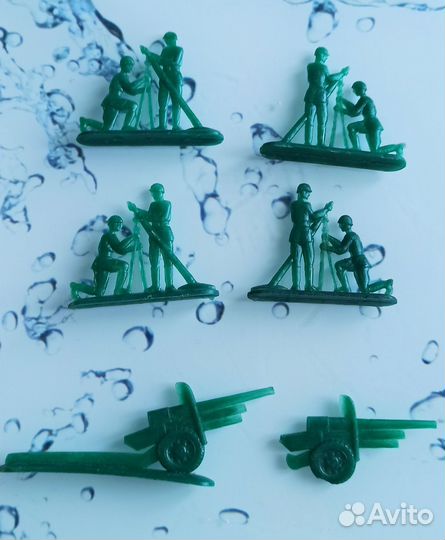Солдатики пластмассовые СССР
