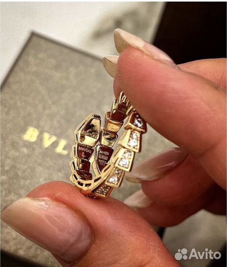 Кольцо bulgari