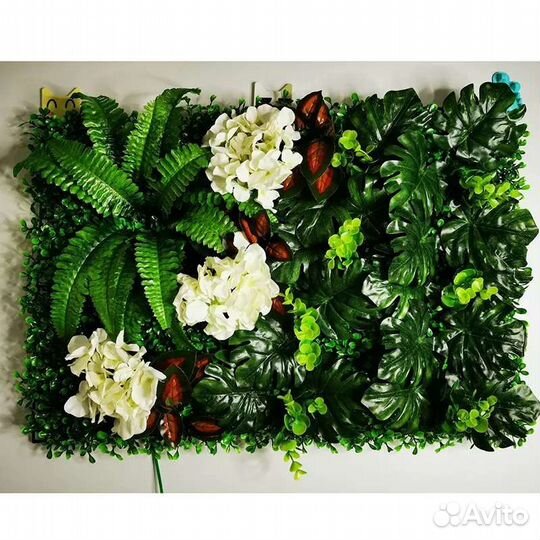 Искусственные растения панель