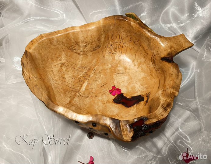 Интерьерная ваза «Байкальская клубника»из сувеля