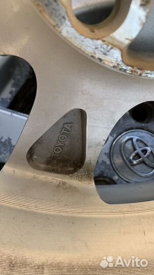 Литые диски r16 на toyota corolla, Camry бу