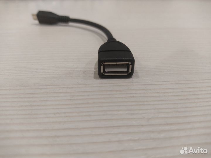 Переходник с microUSB на USB