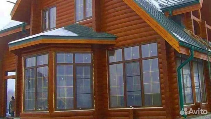 Пластиковые окна. остекление коттеджей