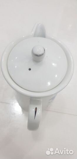 Молочник с крышкой винтаж