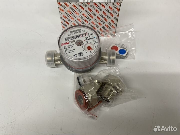 Счетчик воды valtec универсальный