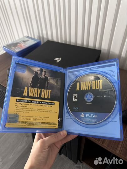 Игры на ps4 A way out