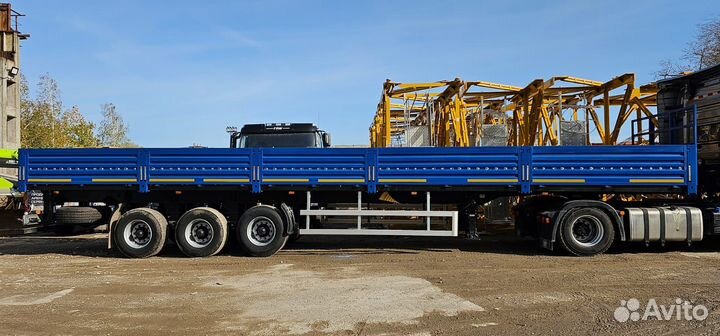 Полуприцеп бортовой ТЗА 588513, 2023