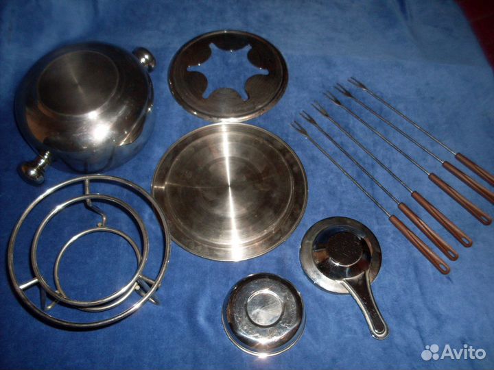 Фондю на 6 персон, фирменное,б/у