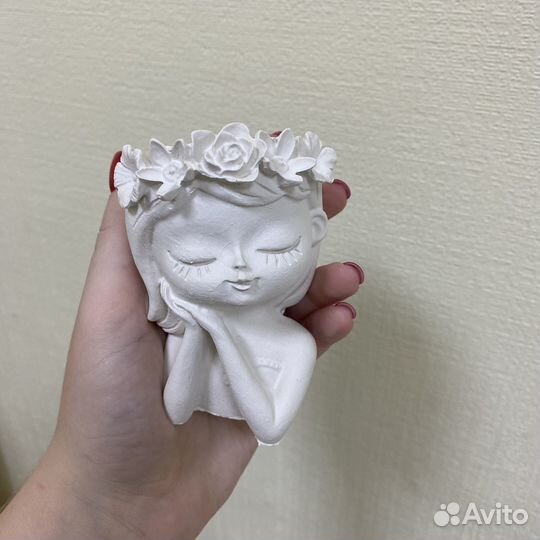 Фигуры из гипса брак кашпо