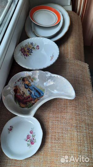 Тарелки СССР винтаж