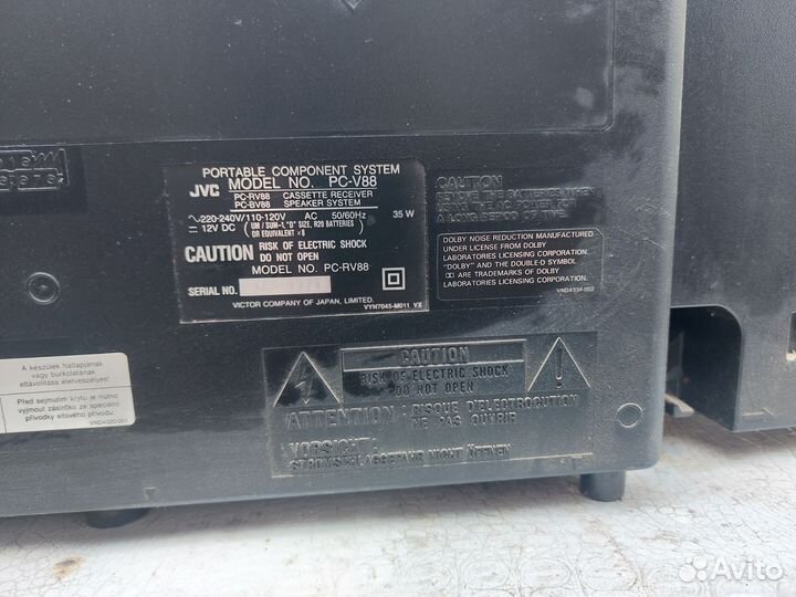 Магнитофон JVC