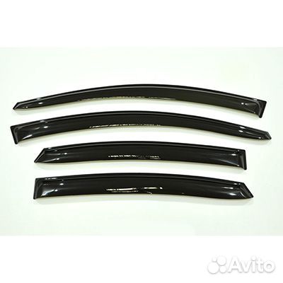 Ветровик накладной skyway Kia Rio K2 седан 2011