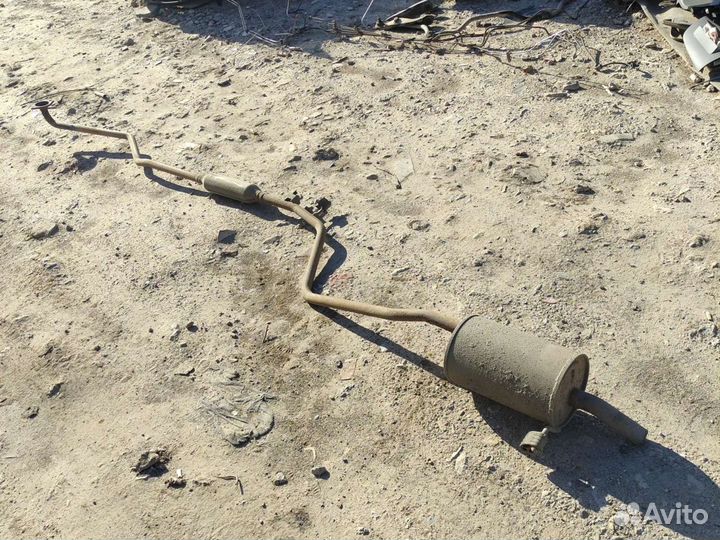 Renault Logan stepway 2 глушитель