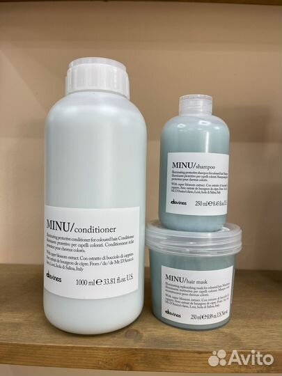 Davines minu шампунь для сохранения цвета