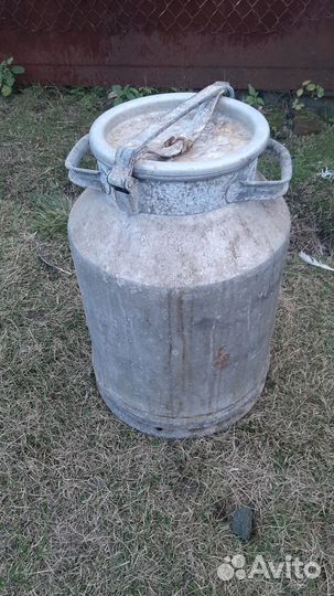 Бидон (фляга) алюминиевый 40 л