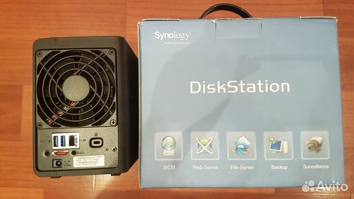 Продам NAS-сервер Synology DiskStation DS212+