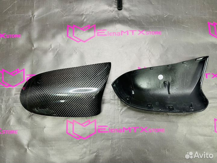 Накладки зеркал BMW F85 F86 карбон