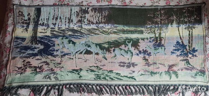 Гобелен ковер покрывало винтаж