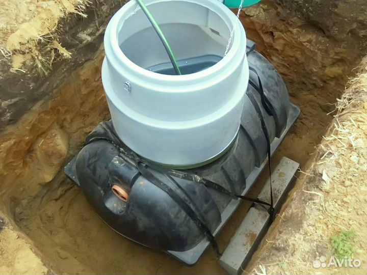 Септик эко Росток 3 с переливом