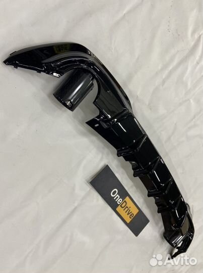 Диффузор BMW 3 G20 + насадки M performance