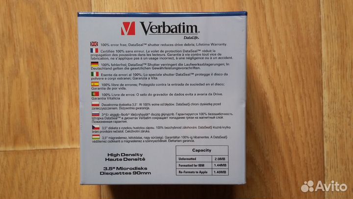 Дискеты verbatim