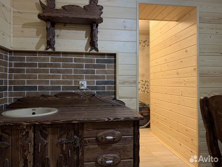 Русская Баня на дровах