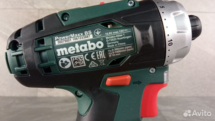 Шуруповёрт Metabo PowerMaxx BS