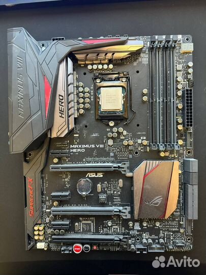 Intel Core i7-6700K + asus maximus viii hero Z170