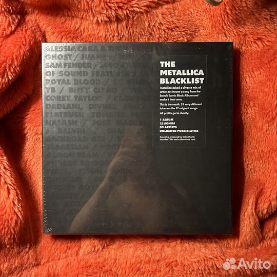 Винил бокс-сет Metallica «The Blacklist» 7 LP США