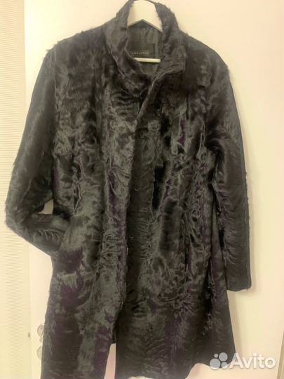 Шуба каракульча-каракуль 50-52