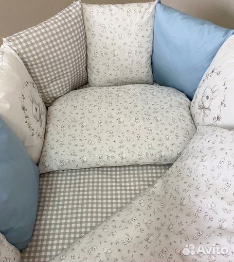 Комплект в кроватку Lappetti «Кролик Лаппин» 6 пре