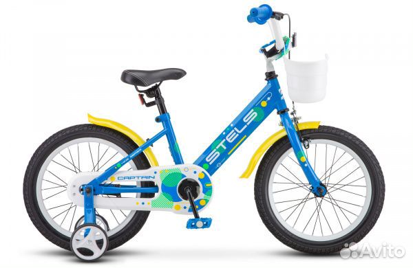 Stels Сaрtain 16 дюймов синий