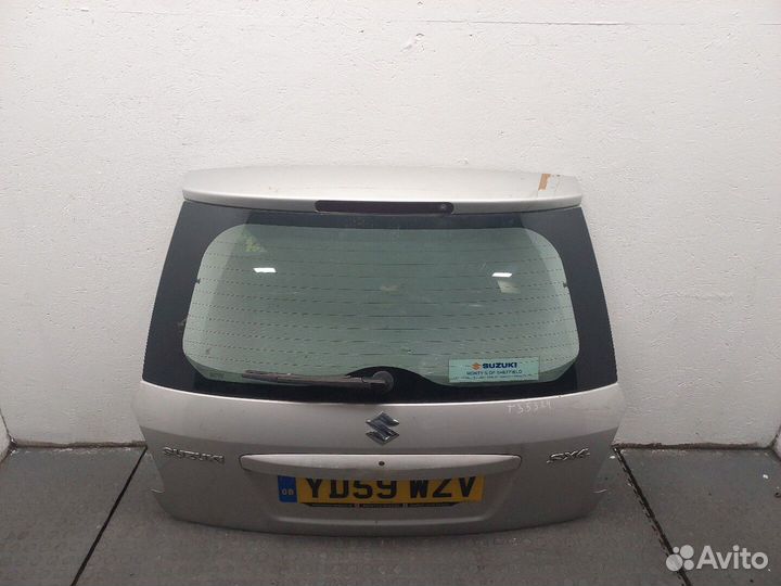 Подсветка номера Suzuki SX4, 2009