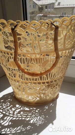 Сумка корзина винтаж 50-х годов