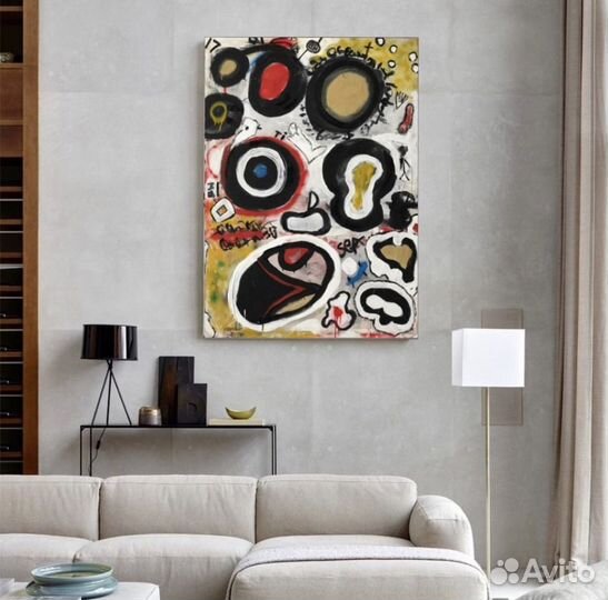 Большая картина для интерьера